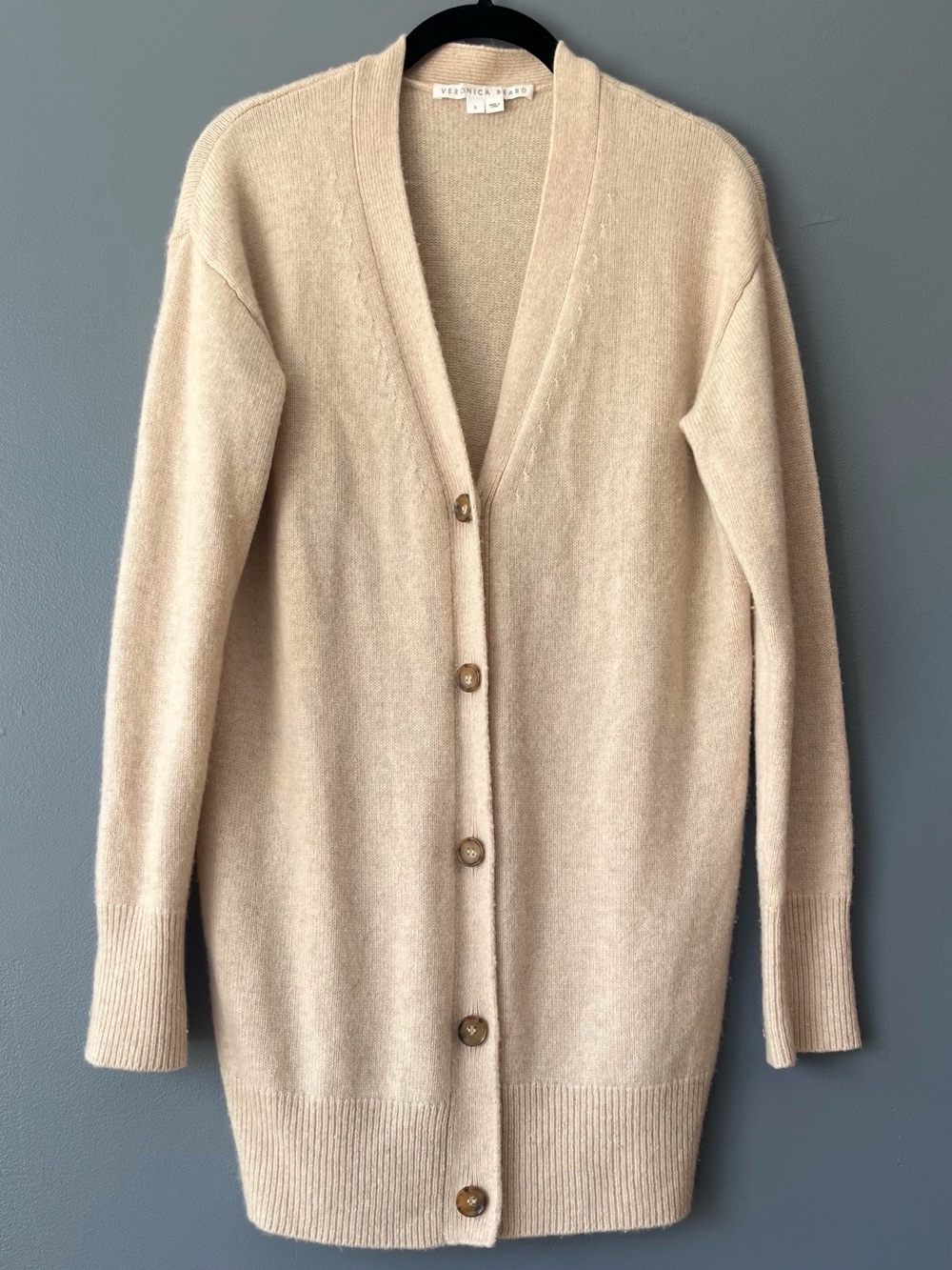 Veronica Beard Chasie Cashmere Cardigan - Picture 5 of 9